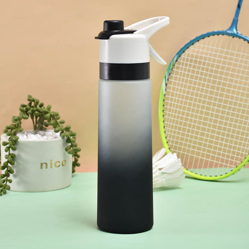 Spray Water Bottle For Girls Outdoor Sport Fitness Water Cup Large Capacity Spray Bottle Drinkware Travel Bottles Kitchen Gadgets - Rhino Lifestyle