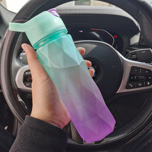 Spray Water Bottle For Girls Outdoor Sport Fitness Water Cup Large Capacity Spray Bottle Drinkware Travel Bottles Kitchen Gadgets - Rhino Lifestyle