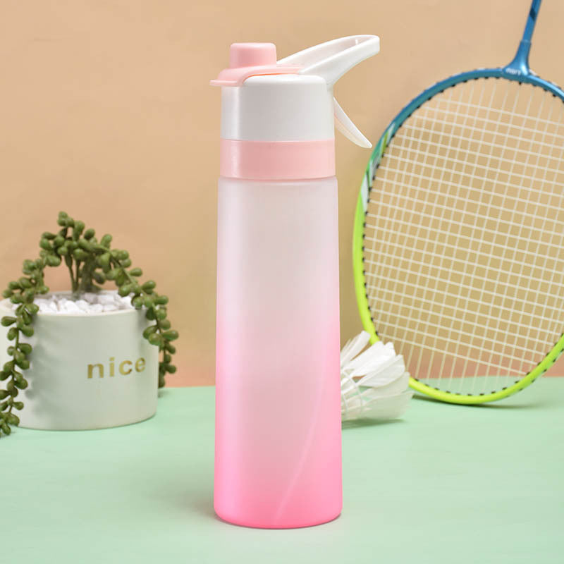 Spray Water Bottle For Girls Outdoor Sport Fitness Water Cup Large Capacity Spray Bottle Drinkware Travel Bottles Kitchen Gadgets - Rhino Lifestyle