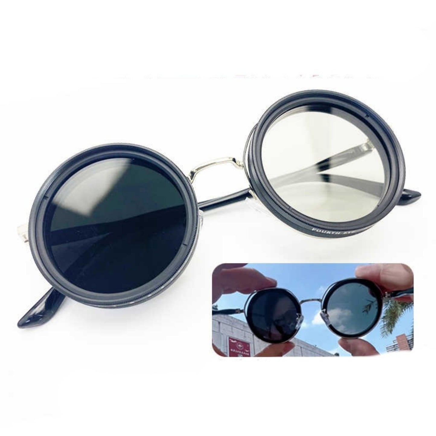 Dimming Filter Handmade Sunglasses by Rhino Lifestyle