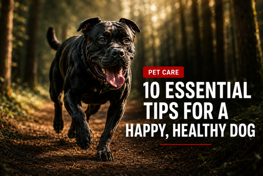 10 Essential Tips for a Happy, Healthy Dog