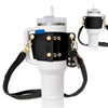 Water Bottle Handle Shoulder Strap For 30-40oz Bottles PU Leather Tumbler Handle Water Bottle Sling Accessory - Rhino Lifestyle