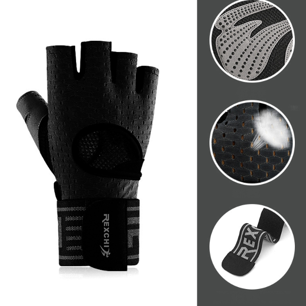 Gym Fitness Gloves Weightlifting Crossfit Gloves - Rhino Lifestyle