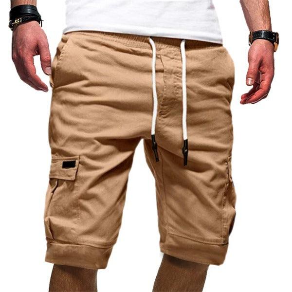 Men Casual Jogger Sports Cargo Shorts Military Combat Workout Gym Trousers Summer Mens Clothing - Rhino Lifestyle