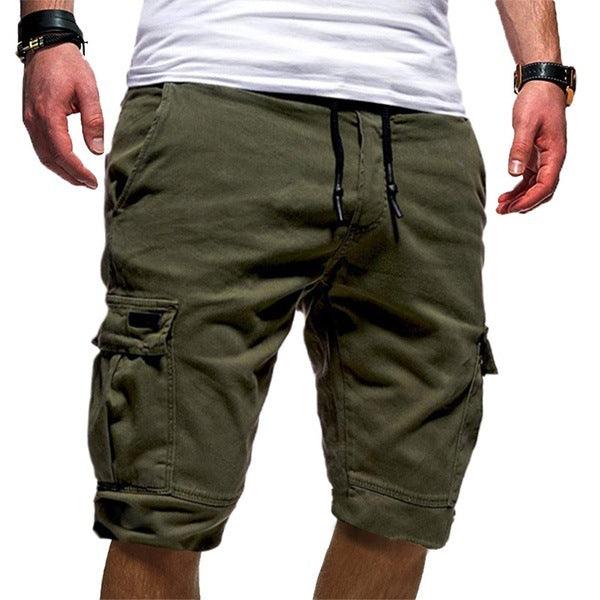 Men Casual Jogger Sports Cargo Shorts Military Combat Workout Gym Trousers Summer Mens Clothing - Rhino Lifestyle