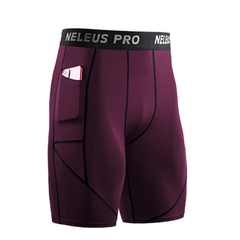 Men Outdoor Running Shorts Male Board GYM Exercise Fitness Leggings - Rhino Lifestyle
