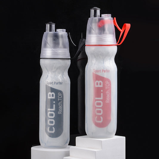 500ml Outdoor Cycling Running Water Drinking Bottle Misting Spray Healthy Sports Bottles - Rhino Lifestyle