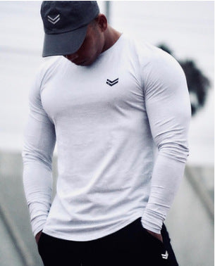 New Long Sleeve T Shirt Sport Men Gym Shirt Quick Dry Gym Fitness Training Running T Shirt Men Workout T-Shirt Bodybuilding Tops - Rhino Lifestyle
