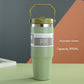 Portable Car Cup Stainless Steel Cup Travel Sports Water Bottle With Handle Cover Coffee Tumbler Cup - Rhino Lifestyle