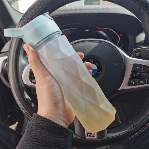 Spray Water Bottle For Girls Outdoor Sport Fitness Water Cup Large Capacity Spray Bottle Drinkware Travel Bottles Kitchen Gadgets - Rhino Lifestyle