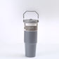 Portable Car Cup Stainless Steel Cup Travel Sports Water Bottle With Handle Cover Coffee Tumbler Cup - Rhino Lifestyle