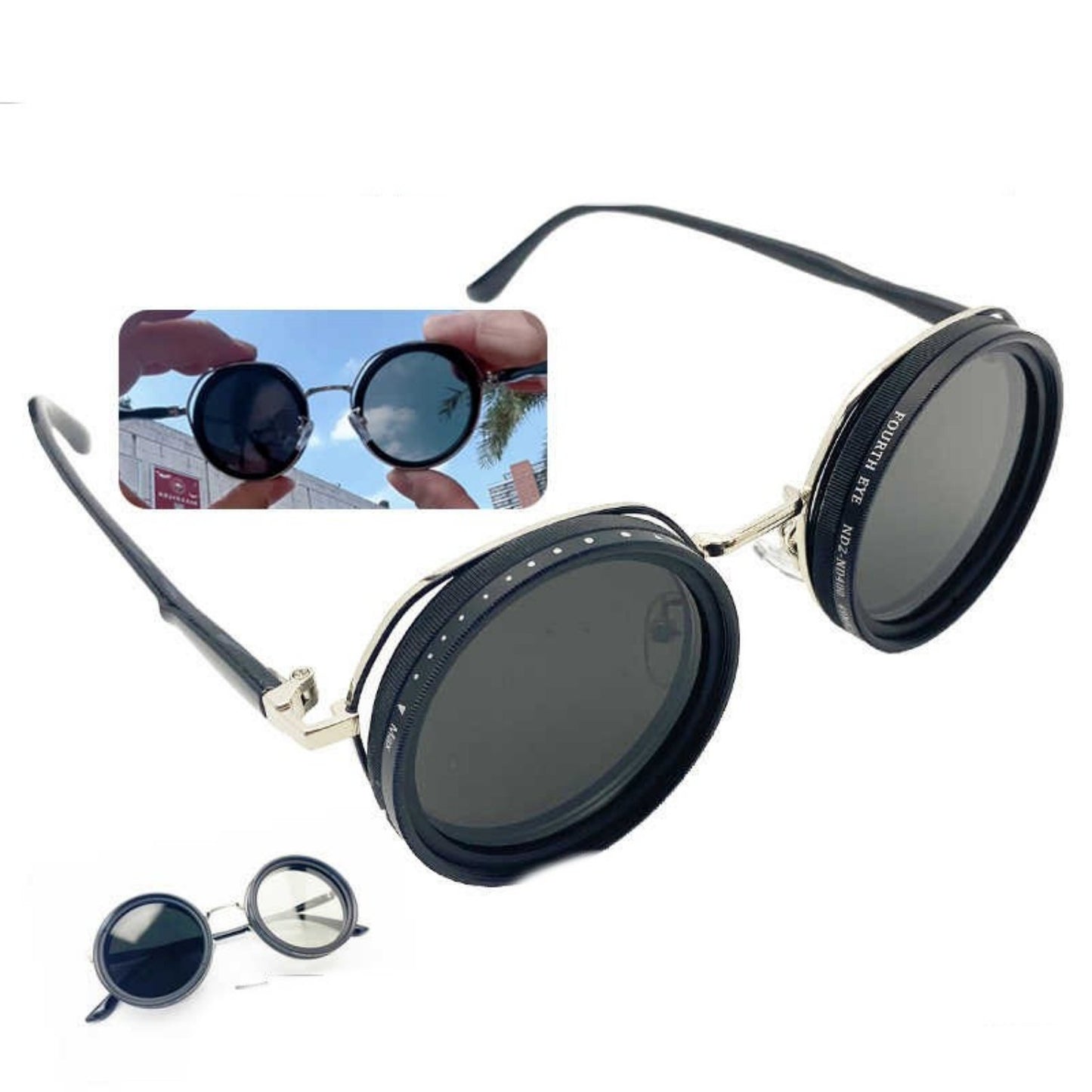 Dimming Filter Handmade Sunglasses by Rhino Lifestyle