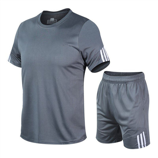 Men Sports Suit Track Suit Running Suit Gym Two Piece Quick Drying Clothes - Rhino Lifestyle