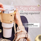 Water Bottle Handle Shoulder Strap For 30-40oz Bottles PU Leather Tumbler Handle Water Bottle Sling Accessory - Rhino Lifestyle