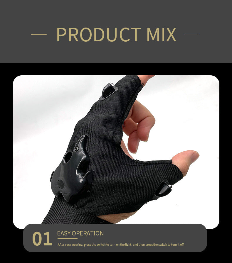 LED Gloves with Light by Rhino LIfestyle